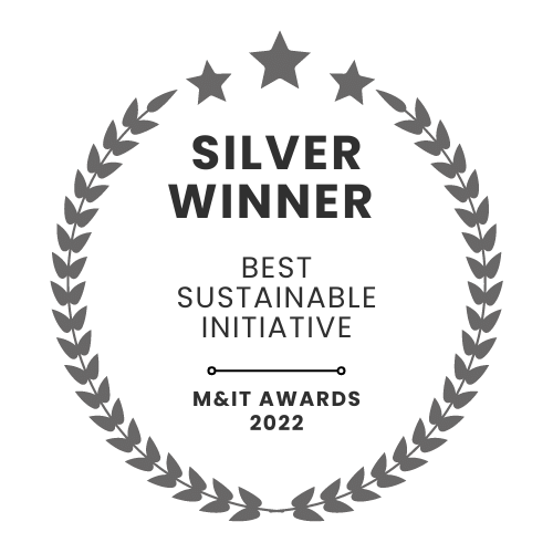 Silver Winner -Best Sustainable Initiative - M&IT Awards 2022