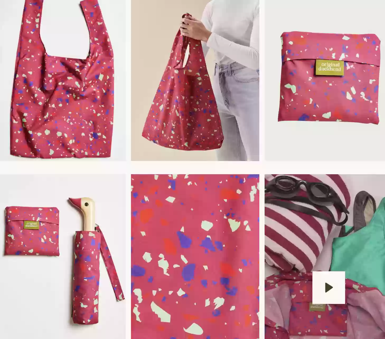 Reusable Bag - Water resistant and folds - 443