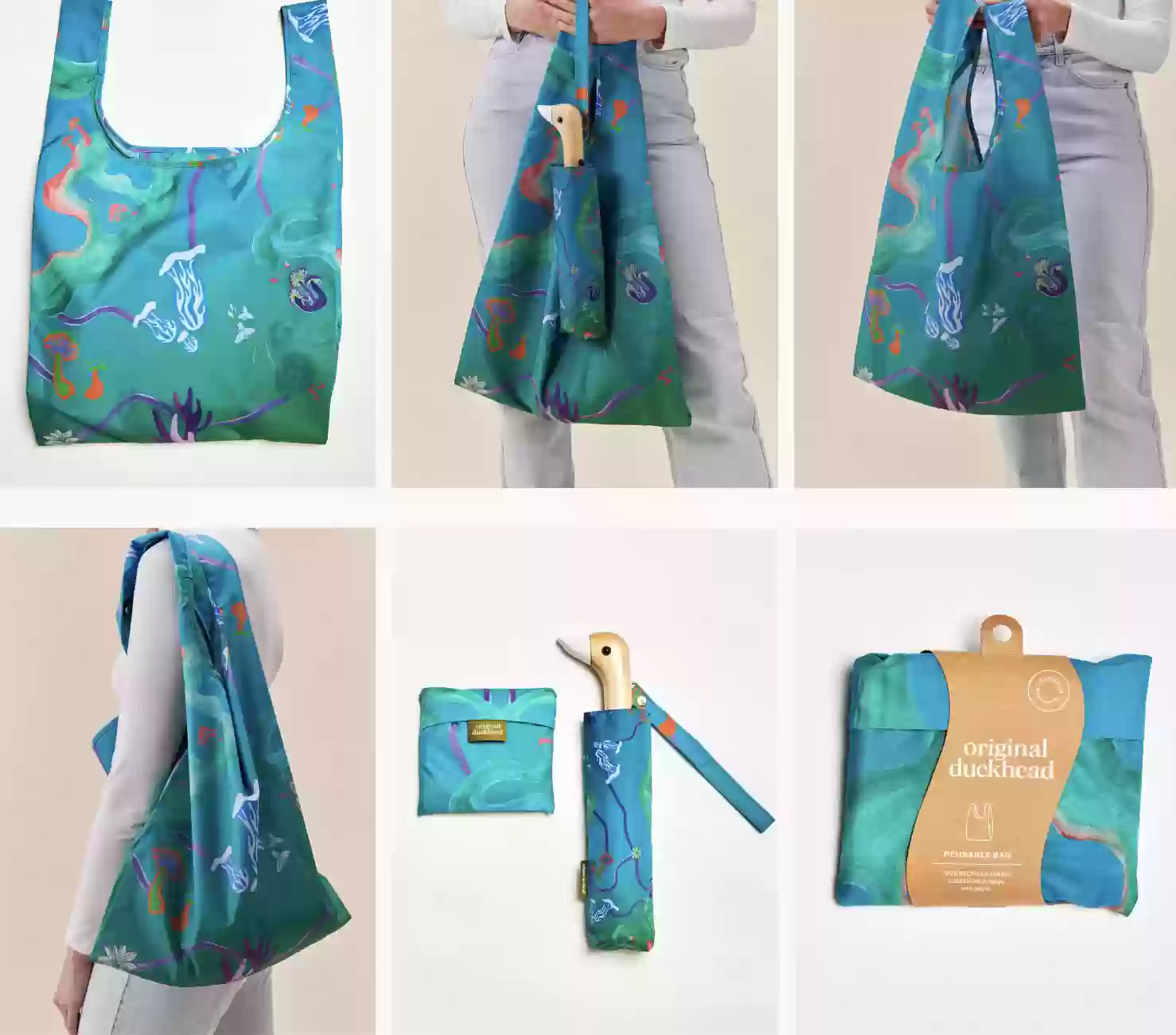 Reusable Bag - Water resistant and folds - 1827