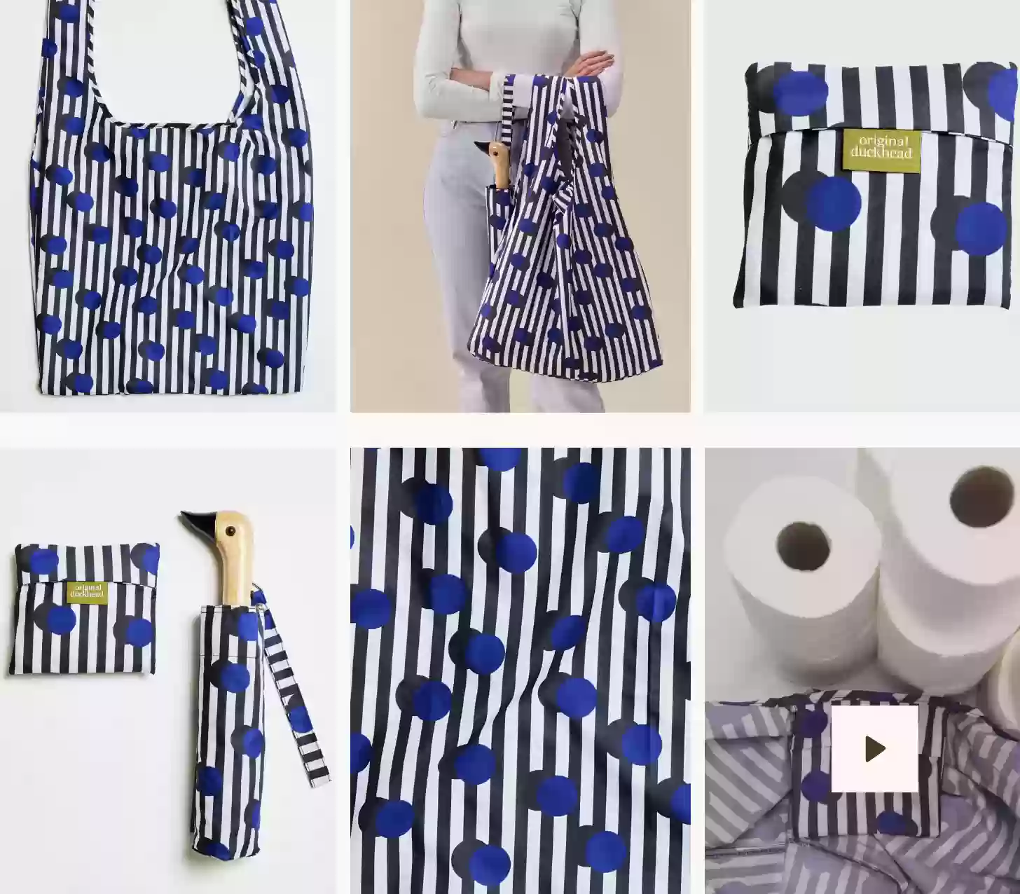 Reusable Bag - Water resistant and folds - 6763