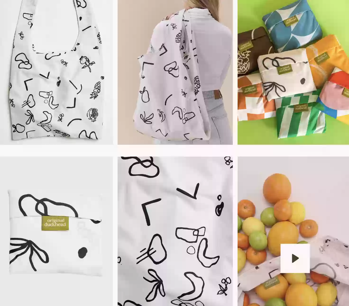 Reusable Bag - Water resistant and folds - 1168