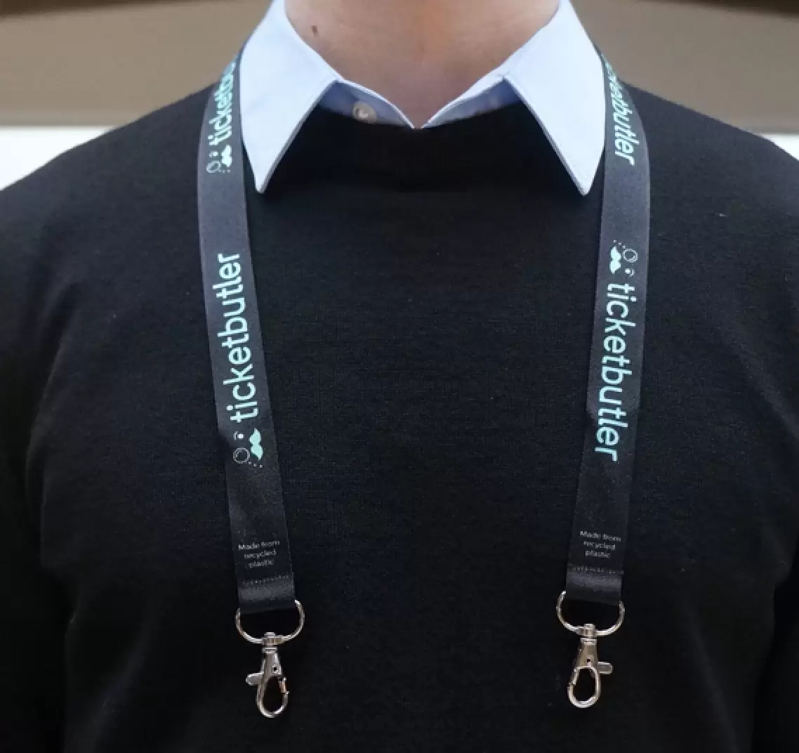 Lanyards from recycled plastic - 6107