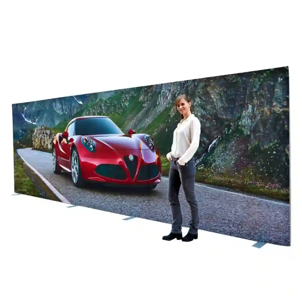 Edge-lit Tension Fabric Display Lightbox