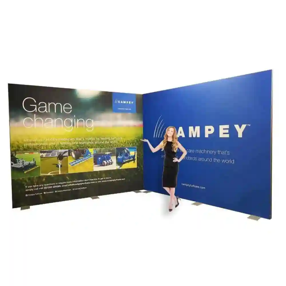 Edge-lit Tension Fabric Display Lightbox - 1517