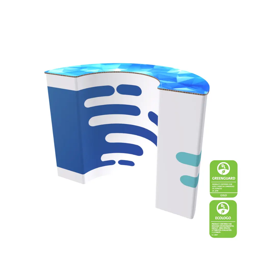 Cardboard Counter ushape