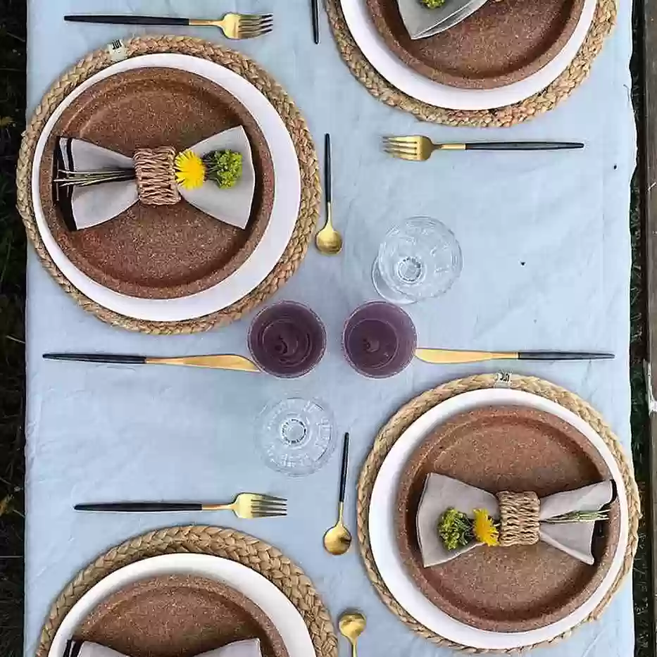 Bundle - Edible Plate, Spoon and Straw  - 1941