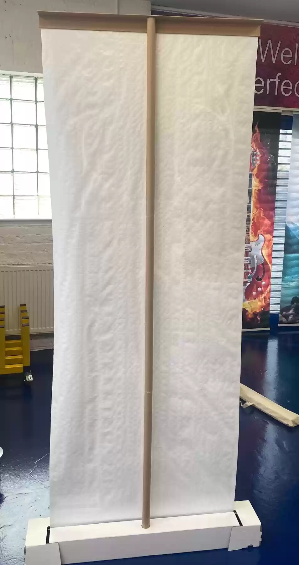 Cardboard Roll Up Banner - 100% Recyclable - 639