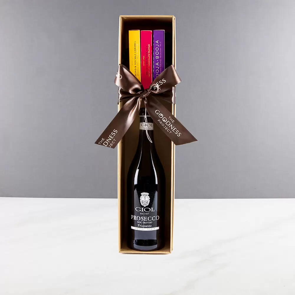 Italian Prosecco and Booja Booja Gift Set-1775