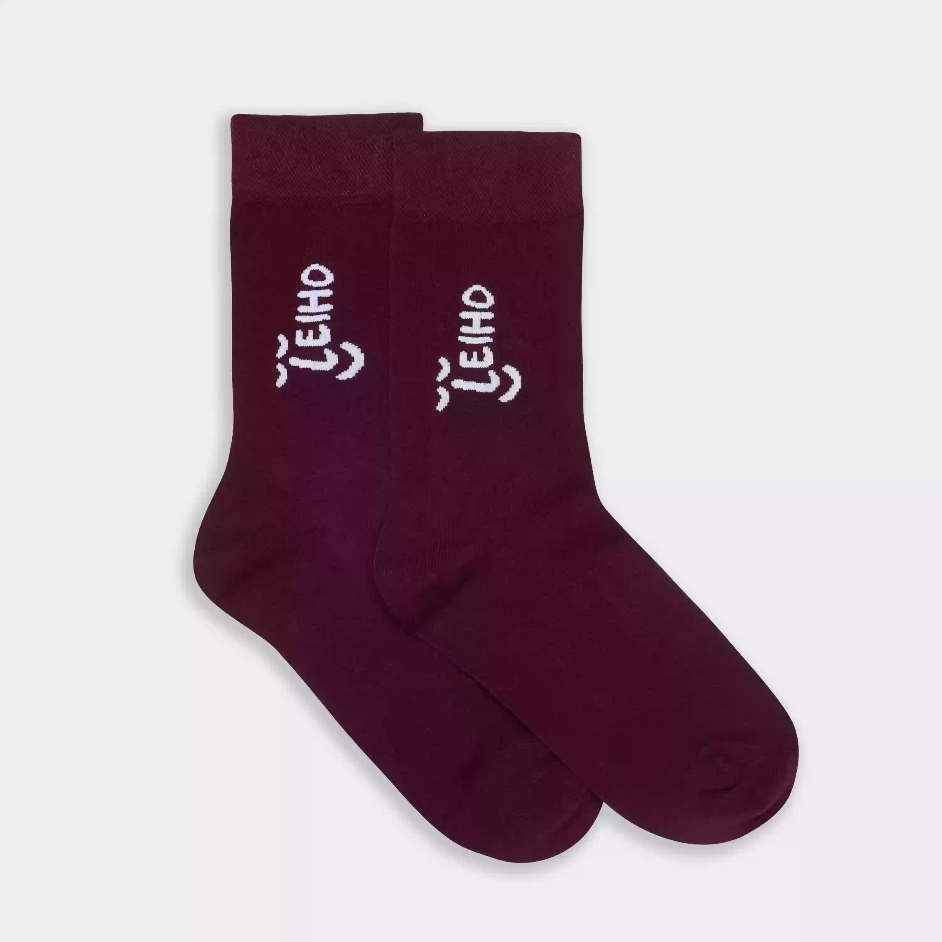Bamboo Socks - Your Favorite Burgundy Red 
