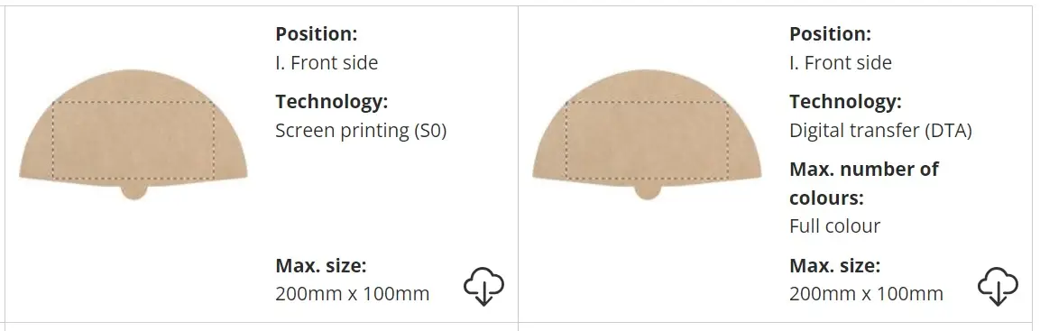 Recycled Paper Hand Fan - 8982