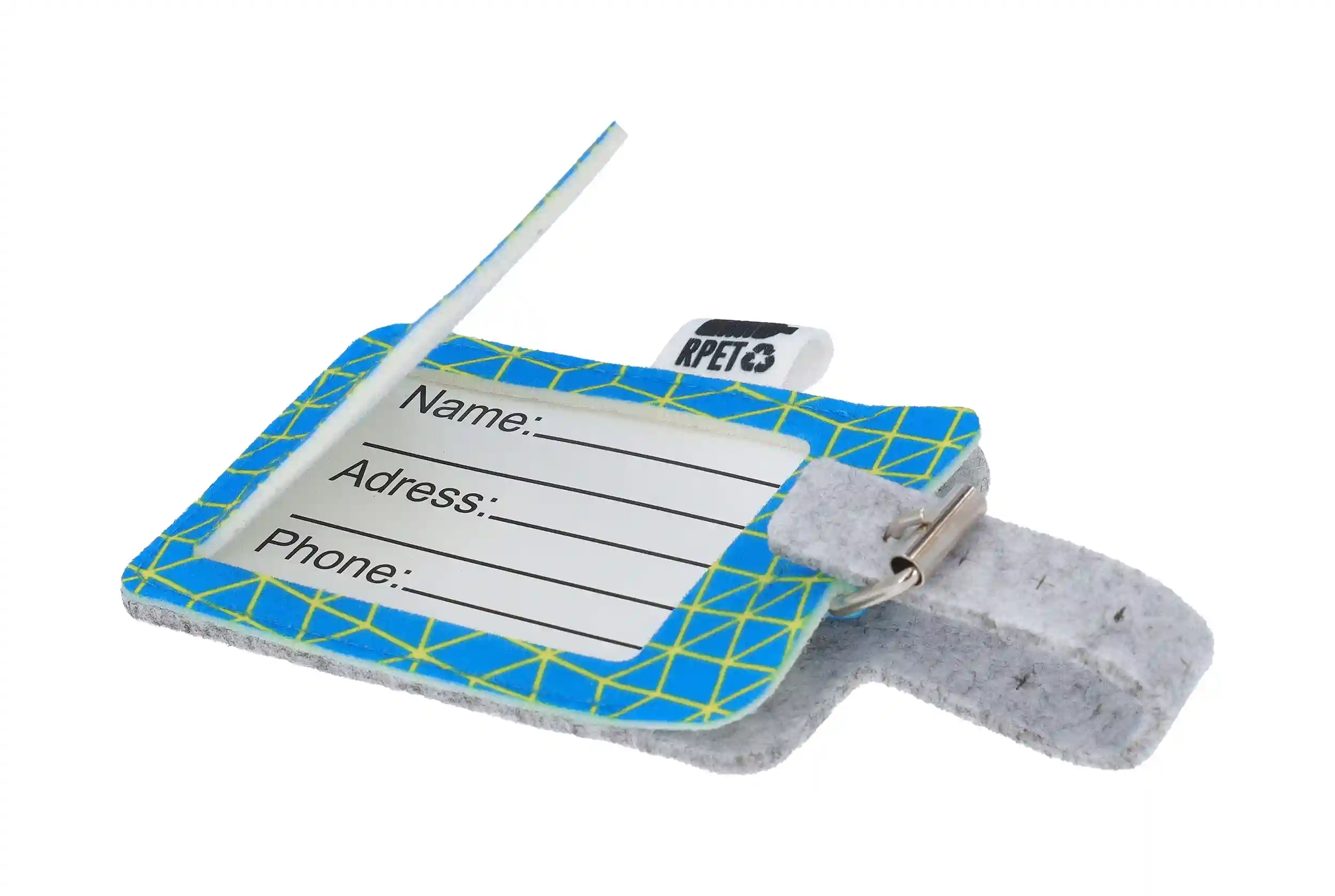 Custom RPET Luggage Tag