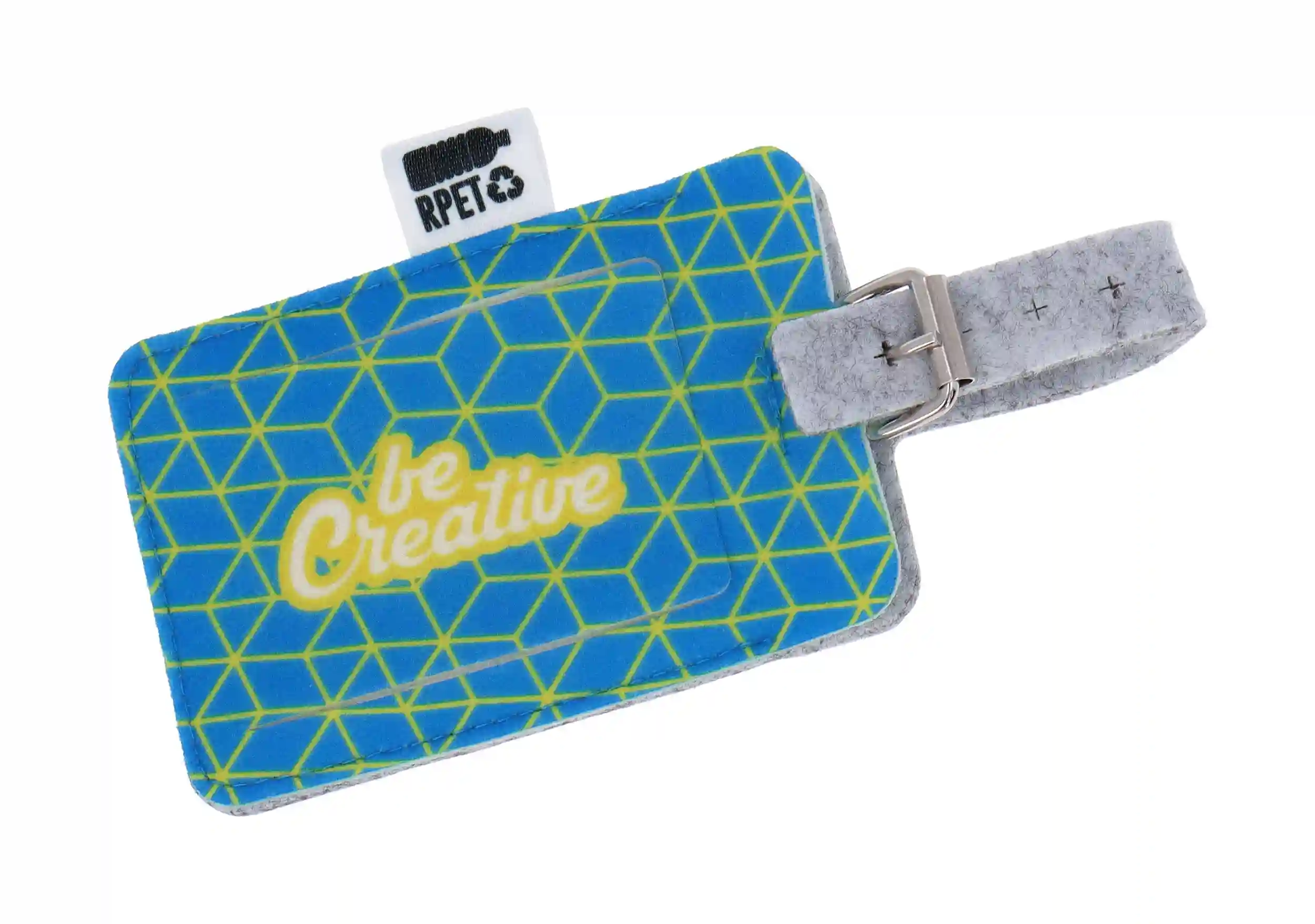 Custom RPET Luggage Tag