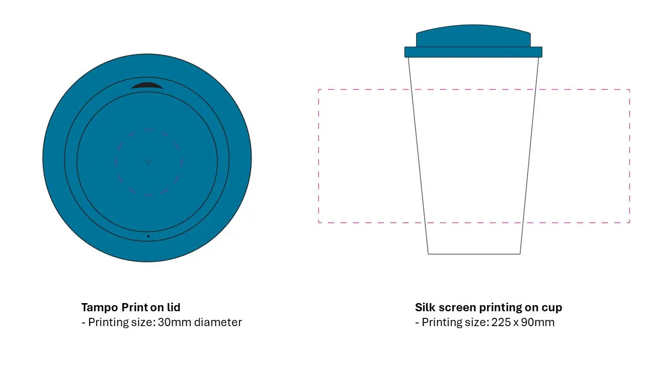 Upcycled Smart Tumbler 350ml - 2628