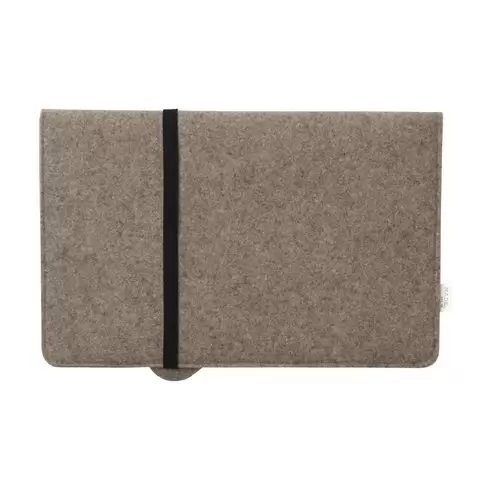 Laptop Sleeve 15 inch - Recycled Felt & Apple Leather  - 9518