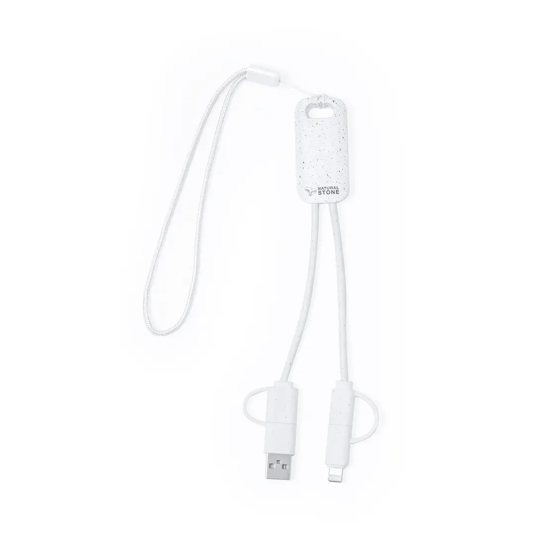 Natural Stone ABS Charging Cable