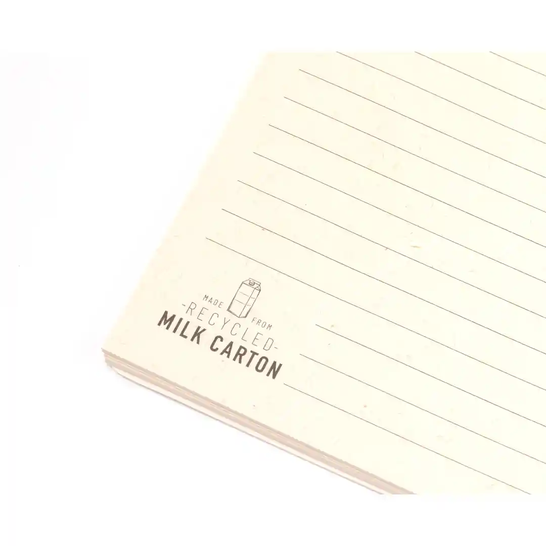 Recycled Milk Carton A5 Notebook