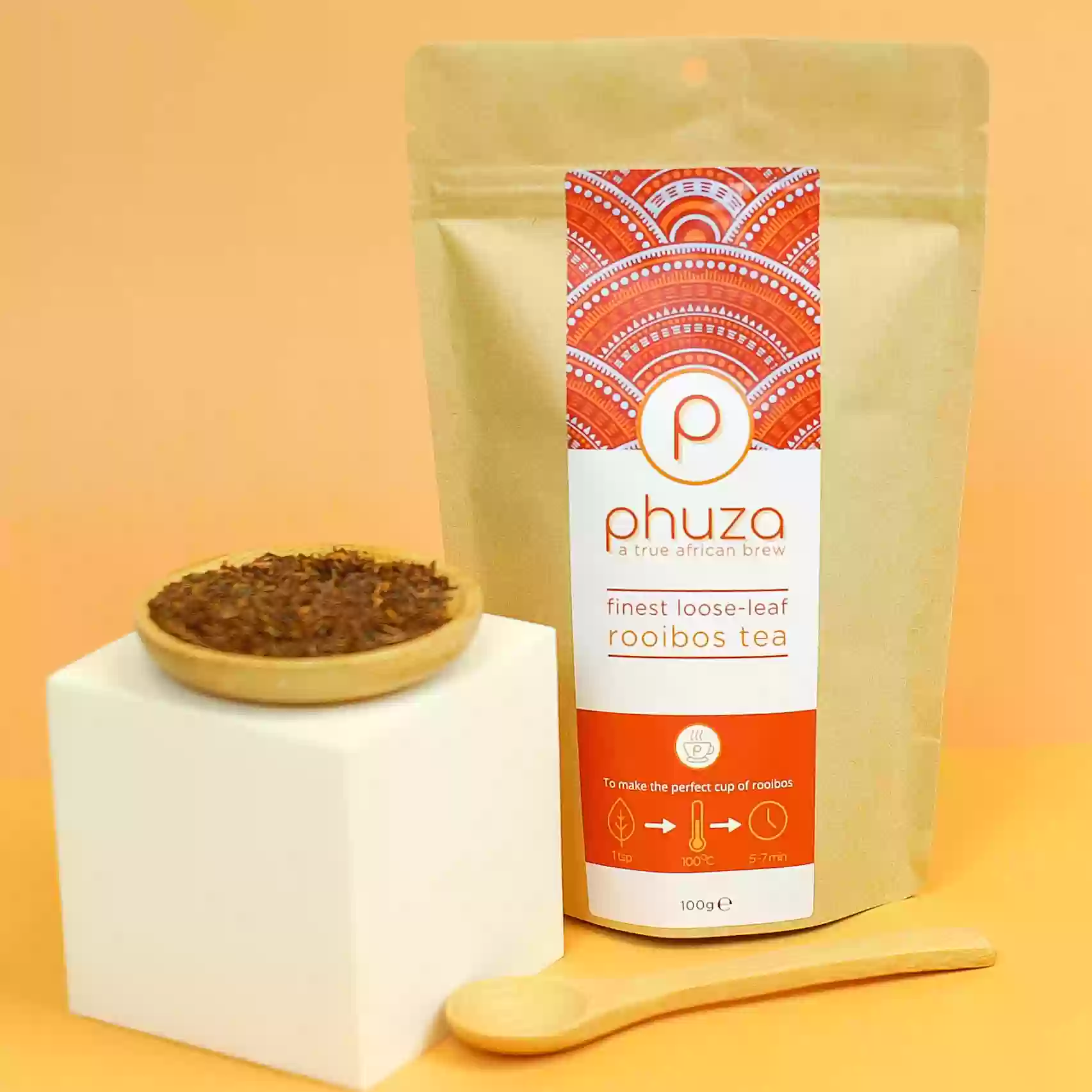 Phuza Finest Loose Leaf Rooibos Tea - 100g-8913