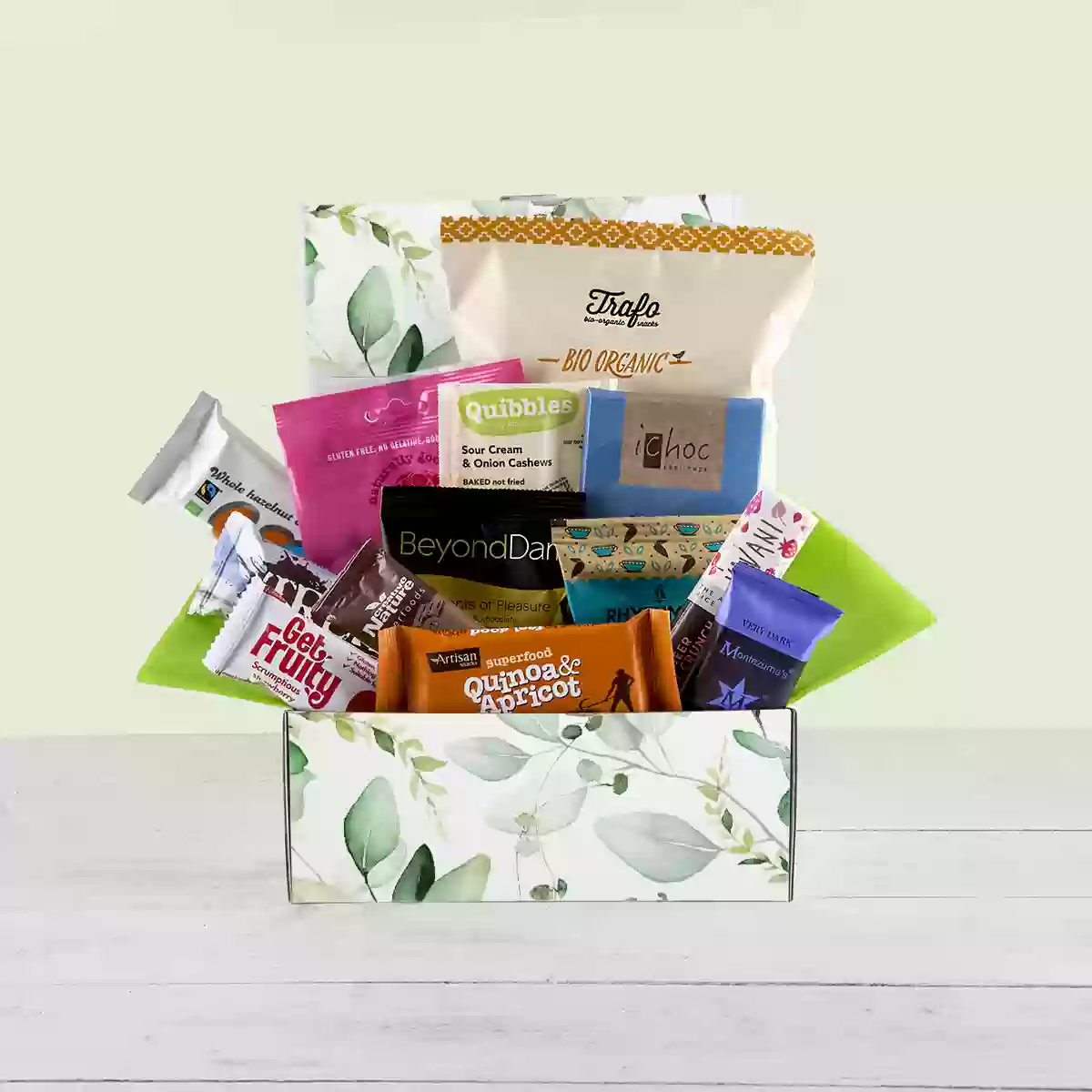 Vegan Chocolate and Snack Hamper Gift Box-7085