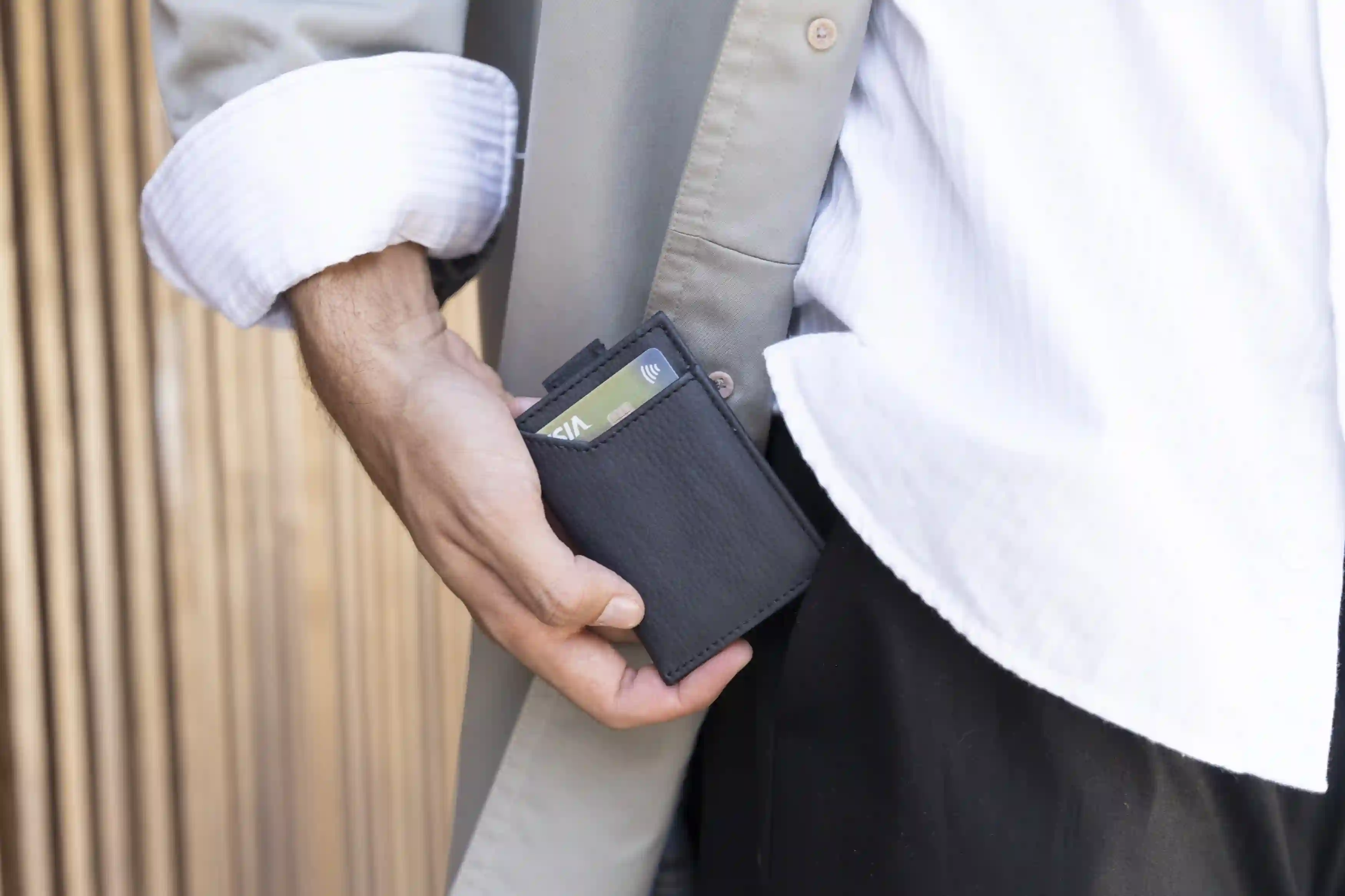 Persimmon cardholder