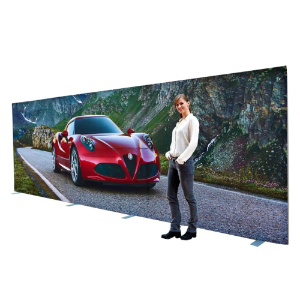 Edge-lit Tension Fabric Display Lightbox