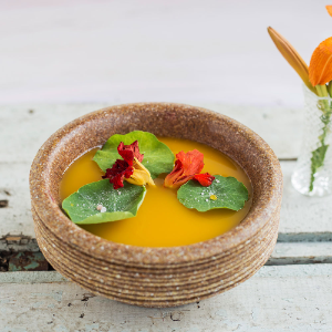 10 Edible Round Bowls - 1344