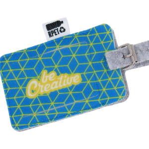 Custom RPET Luggage Tag