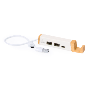 Recycled Milk Carton / Bamboo USB Hub