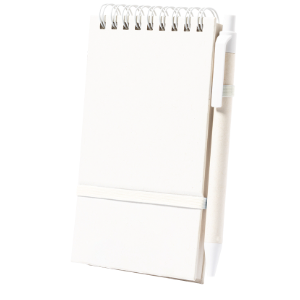 Recycled Milk Carton Notebook & Pen Set