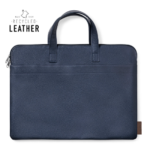 Recycled Leather Document Bag