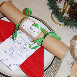 Eco-friendly Christmas Sock Crackers